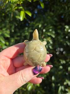 Carved Shapes Animals: Turtle Soapstone B