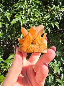 Clusters: Tangerine Quartz Cluster C