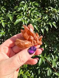 Tangerine Quartz Cluster B