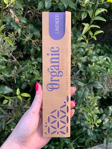 Lavender Organic Incense Sticks