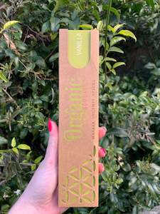 Organic Songs Of India: Vanilla Organic Incense Sticks
