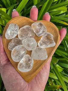Clear Quartz Tumbled Stone Small