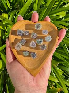 Rainbow Fluorite Octahedron Piece Medium