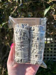Incense Sage Other: White Sage Smudge Stick Jumbo x2 4inch