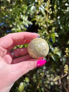 Spheres: Golden Mica Sphere B