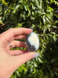 Palmstones: Orca Agate Palm Stone G