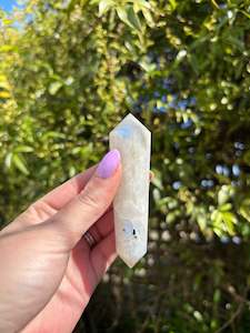 Rainbow Moonstone Vogel Wand E