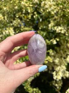 Flat Bases Freeforms: Chevron Amethyst Free Form Piece B