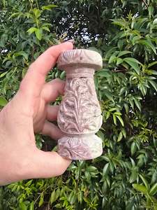 Soapstone Carved Vase A