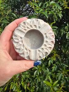 Soapstone Carved Ashtray/Dish O