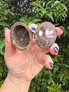 Soapstone Trinket Box Small C