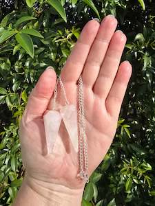 Rose Quartz Pendulum