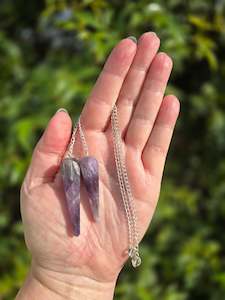 Pendulums: Chevron Amethyst Pendulum