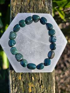 Bloodstone | Nugget Bead Bracelet