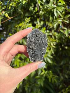 Black Amethyst Druze Piece C