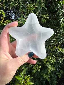 Selenite Star Bowl