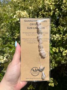 Suncatchers 1: Rose Quartz | Guardian Angel Sun Catcher