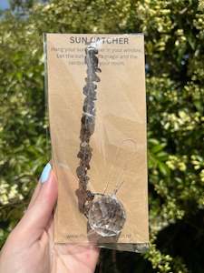 Smoky Quartz | Sphere Sun Catcher