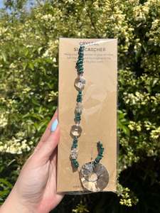 Suns Moons: Malachite | Large Sun Sun Catcher