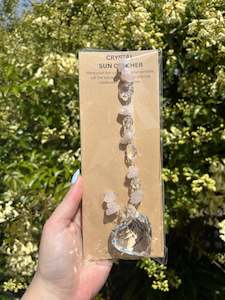 Stars Hearts: Rose Quartz | Large Heart Sun Catcher