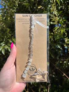 Rainbow Moonstone & labradorite | Star Sun Catcher