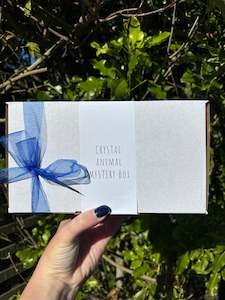 Mystery Bags Boxes: Crystal Animal Mystery Box Valued At $62