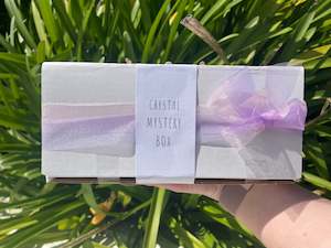 Mystery Bags Boxes: Crystal Mystery Box Valued At $60