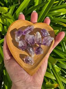 Bulk Buys: Amethyst Rough Points Medium 10 Pack Valued at $30
