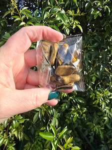 Bulk Buys: Tigers Eye Tumbled Stones 10 Pack Valued at $30