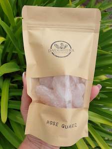 Bulk Buys: Rose Quartz Bulk Pack of 10 Rough Crystals Valued at $30