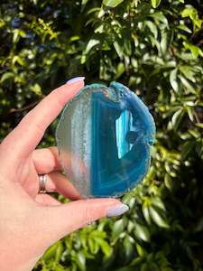 Agate Slice | Teal E