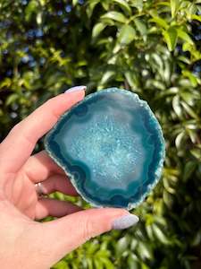 Agate Slice | Teal B