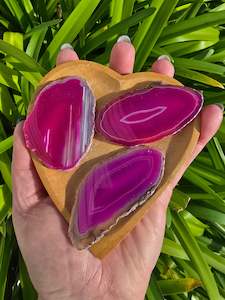Agate Slice | Pink Medium