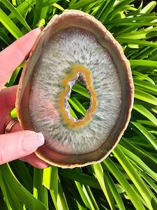 By Crystal Type: Agate Slice | Large Brown K