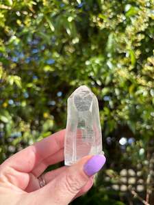 Lemurian Quartz Semi Polished Point C