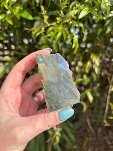 Semi Polished Points: Labradorite Semi Polished Piece i