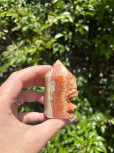 Rainbow Calcite Cluster Point C