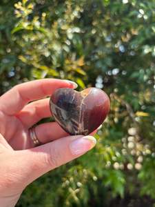 Crystals: Amber Heart A