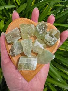 Rough Raw: Green Calcite Rough Piece Small