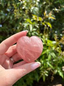 Hearts: Rose Quartz Heart C