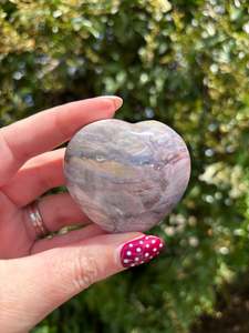 Ocean Jasper Polished Heart A