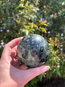 Spheres: Kambaba Jasper Sphere Large A