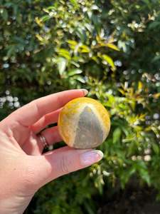 Spheres: Bumble Bee Jasper Sphere A