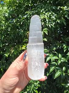 Selenite Tower Large