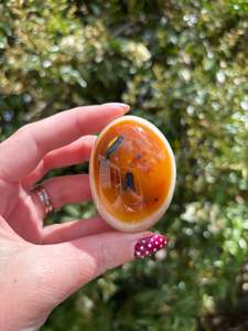 Carnelian Polished Palm Stone B
