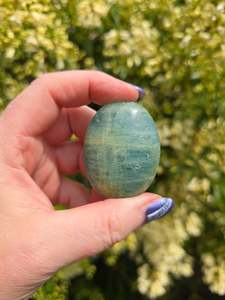Aquamarine Palm Stone F