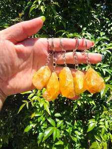 Keyrings: Golden Healer Quartz Keyring