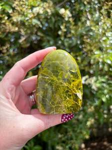 Green Opal Polished Free Form A