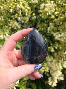Blue Tigers Eye Flame i