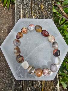 Bead Bracelets: Crazy Lace Agate | Nugget Bead Bracelet